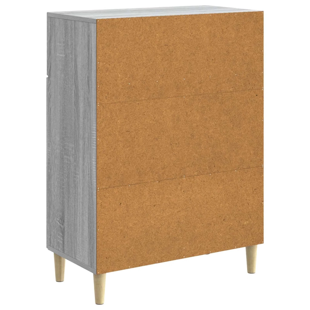 Credenza Grigio Sonoma 66 x 34,5 x 90 cm Legno ingegnerizzato 894641