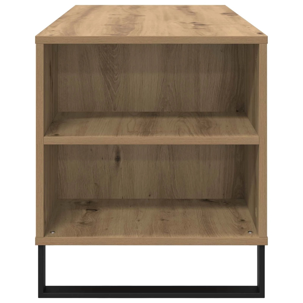 Tavolino da salotto Rovere artigianale 102 x 44,5 x 50 cm