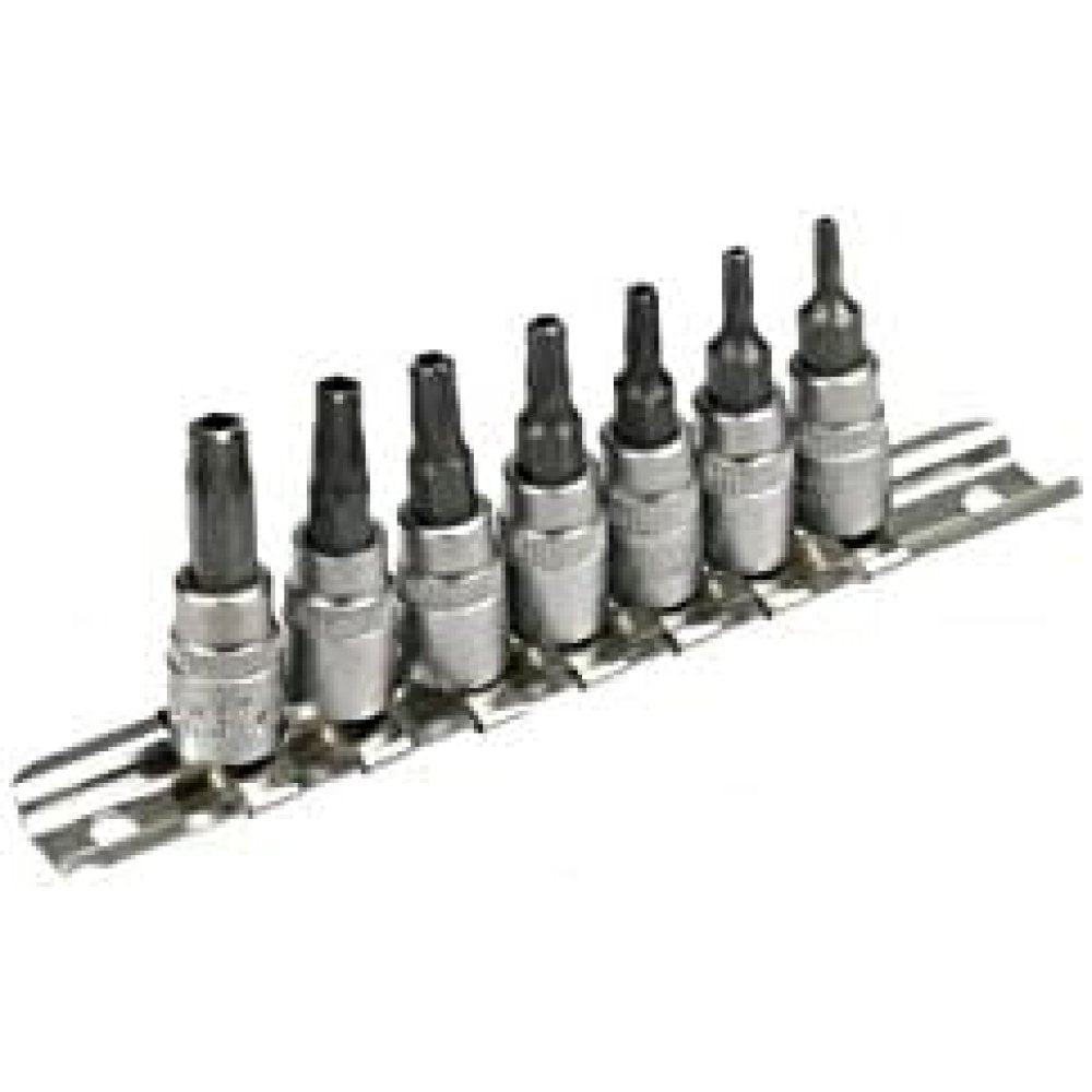 Topex 39d378 chiave torx con bus ussola socket, 7 pezzi assort ds