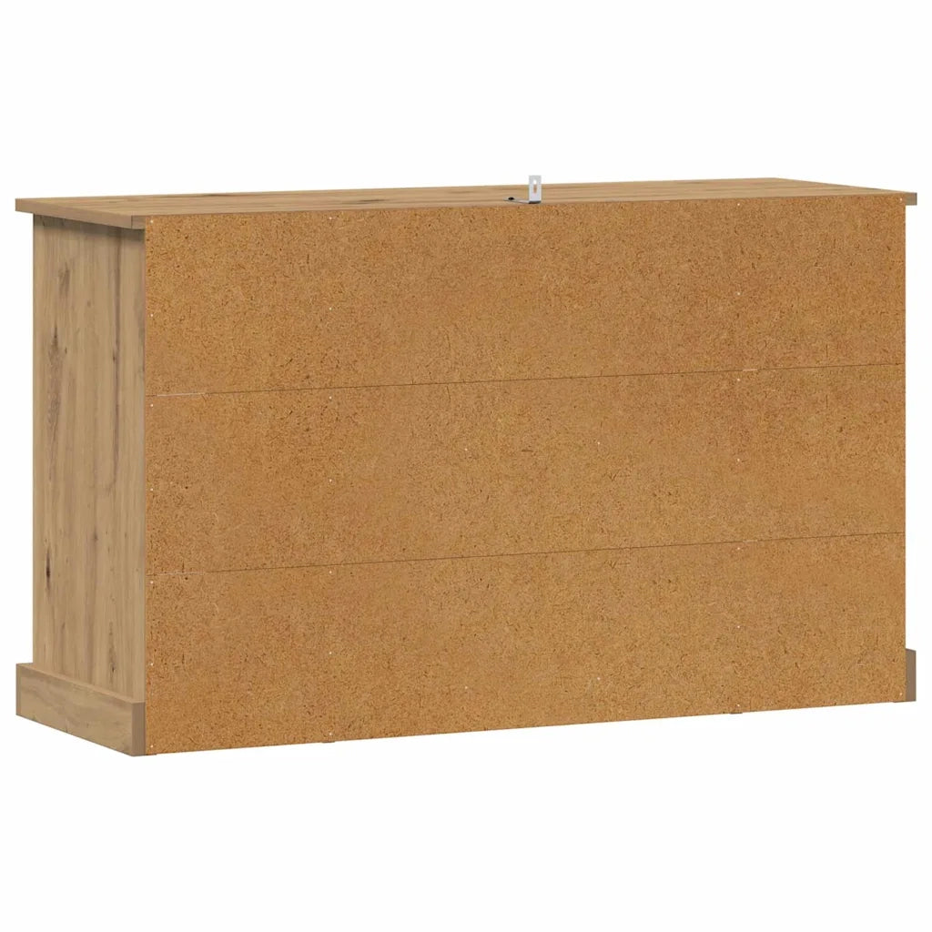 Credenza-Buffet-Armadio da cucina Rovere artigianale 100 x 35,5 x 60 cm