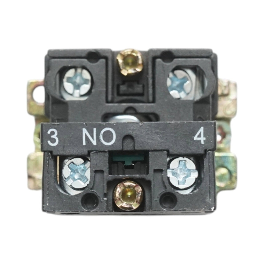 Lampada di segnalazione con alimentazione diretta verde e protezione 1NO, 220V, IP65, LAY5 Breckner Germany
