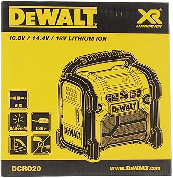 RADIO DA CANTIERE DEWALT 12V-18V - DCR019