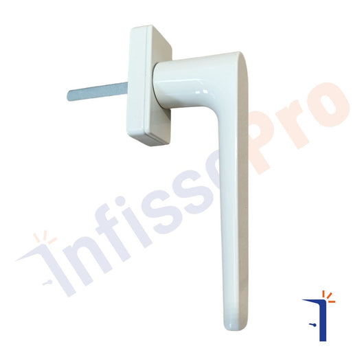 Maniglia martellina Master italy Karma A3100 per infissi scorrevoli e battenti Colore: BIANCO RAL 9010, Sporgenza quadro: 46 mm