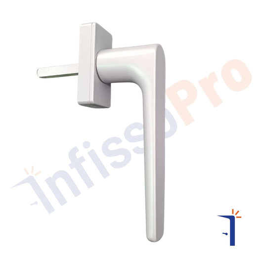 Maniglia martellina Master italy Karma A3100 per infissi scorrevoli e battenti Sporgenza quadro: 46 mm, Colore: ARGENTO