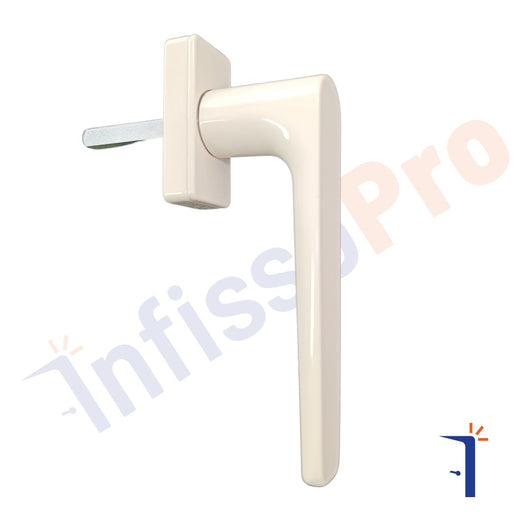 Maniglia martellina Master italy Karma A3100 per infissi scorrevoli e battenti Sporgenza quadro: 46 mm, Colore: Avorio RAL 1013