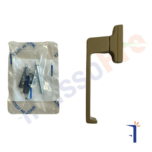 Maniglia martellina Master italy linea Italia A3072.1 per infissi scorrevoli e battenti Colore: Bronzo