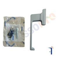 Maniglia martellina Master italy linea Italia A3072.1 per infissi scorrevoli e battenti Colore: ARGENTO