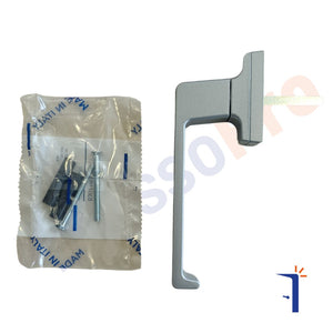 Maniglia martellina Master italy linea Italia A3072.1 per infissi scorrevoli e battenti Colore: ARGENTO