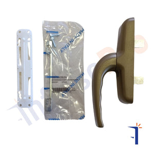 Maniglia cremonese Master Italy modello comfort A6004 per infissi a battente. Vari colori. Colore: Bronzo