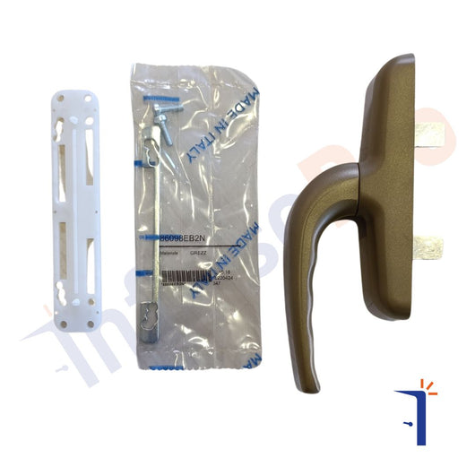 Maniglia cremonese Master Italy modello comfort A6004 per infissi a battente. Vari colori. Colore: Bronzo