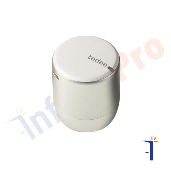 Serratura Smart Tedee PRO CBCT 00.00 per Porte AGB  Controllo Accessi Avanzato Colore: ARGENTO