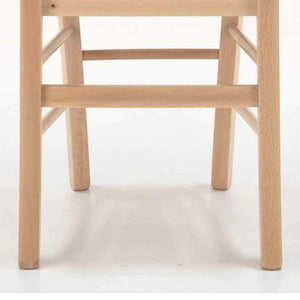 Sedia modello Venezia con seduta in legno grezza da verniciare