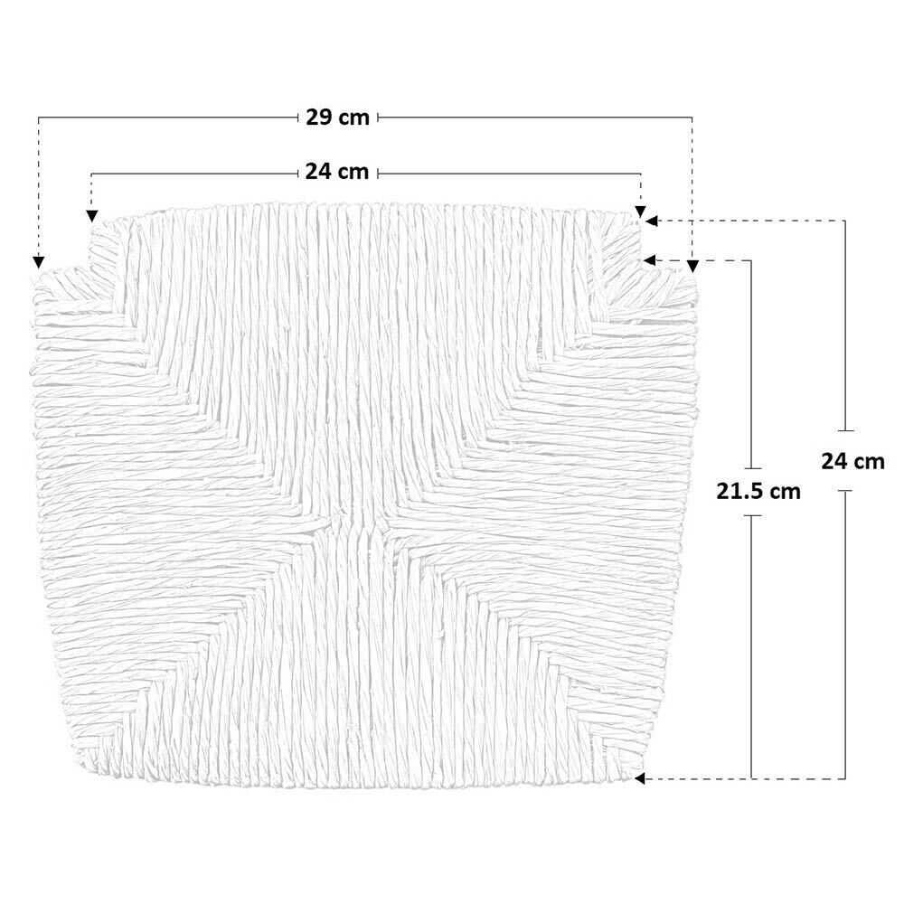 Ricambio seduta per sediolina bambini in paglia di fiume