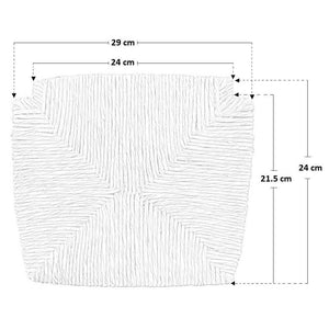 Ricambio seduta per sediolina bambini in paglia di fiume