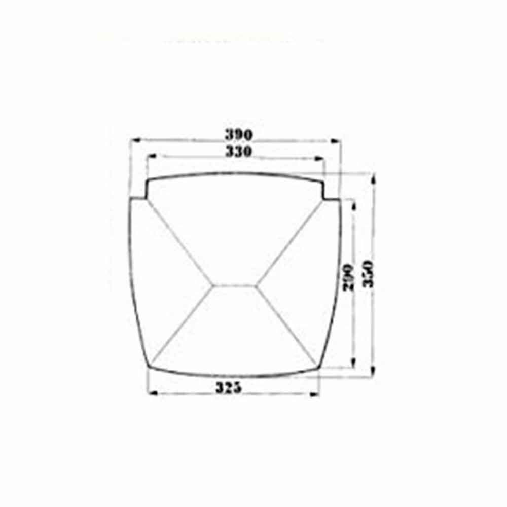 Seduta di ricambio per sedia modello Venezia paglia di riso X 6 pezzi - mod.1212
