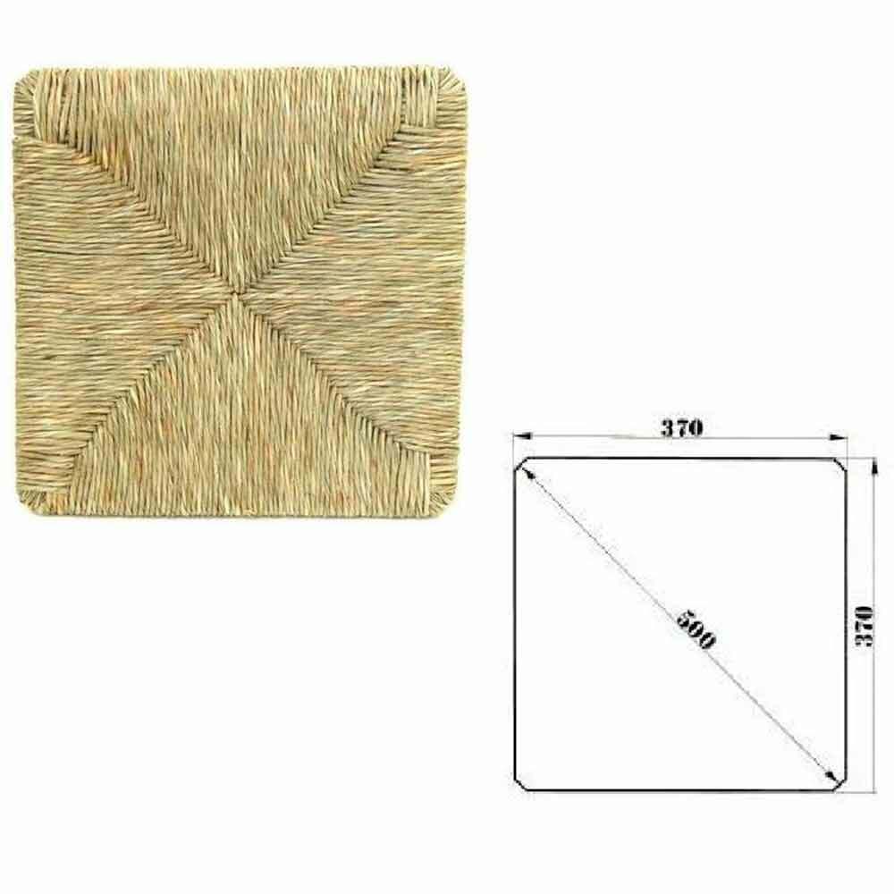 Sedile ricambio per sedie modello Pisa con seduta in paglia