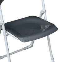 Sedia  BRASIL grigio richiudibile salvaspazio x 6