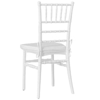 Sedia chiavarina bianca modello rinforzato con innovativo cuscino antiscivolo