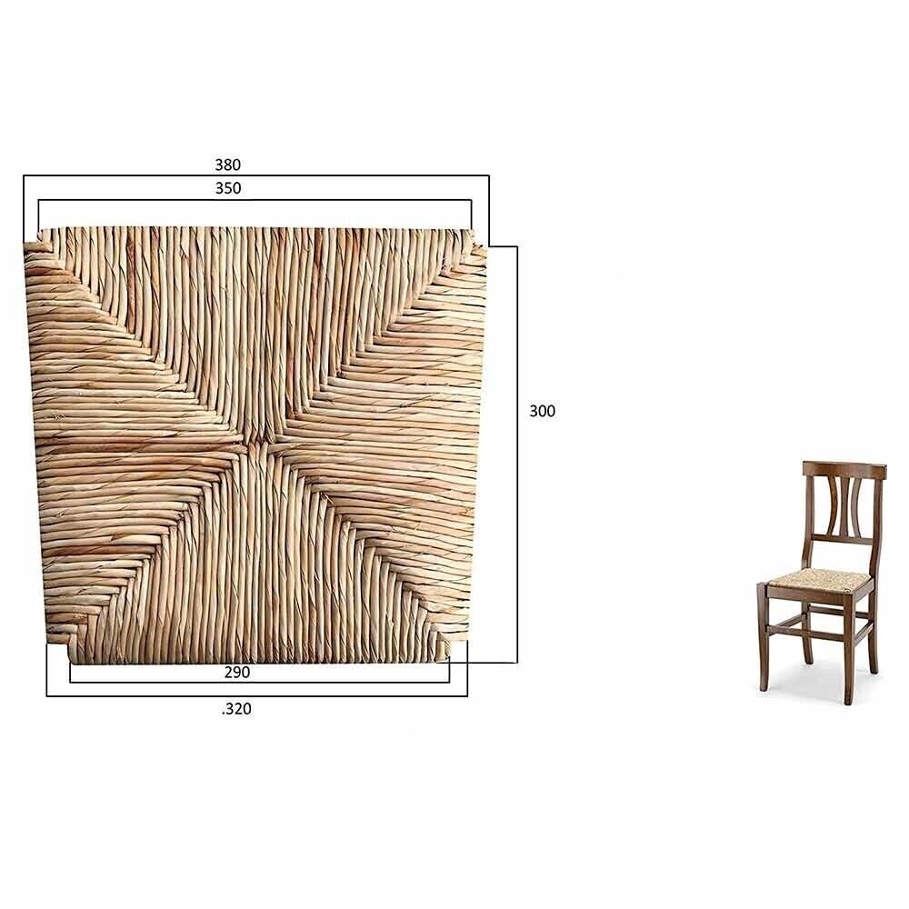 Ricambio per sedia in paglia di riso modello Arte povera