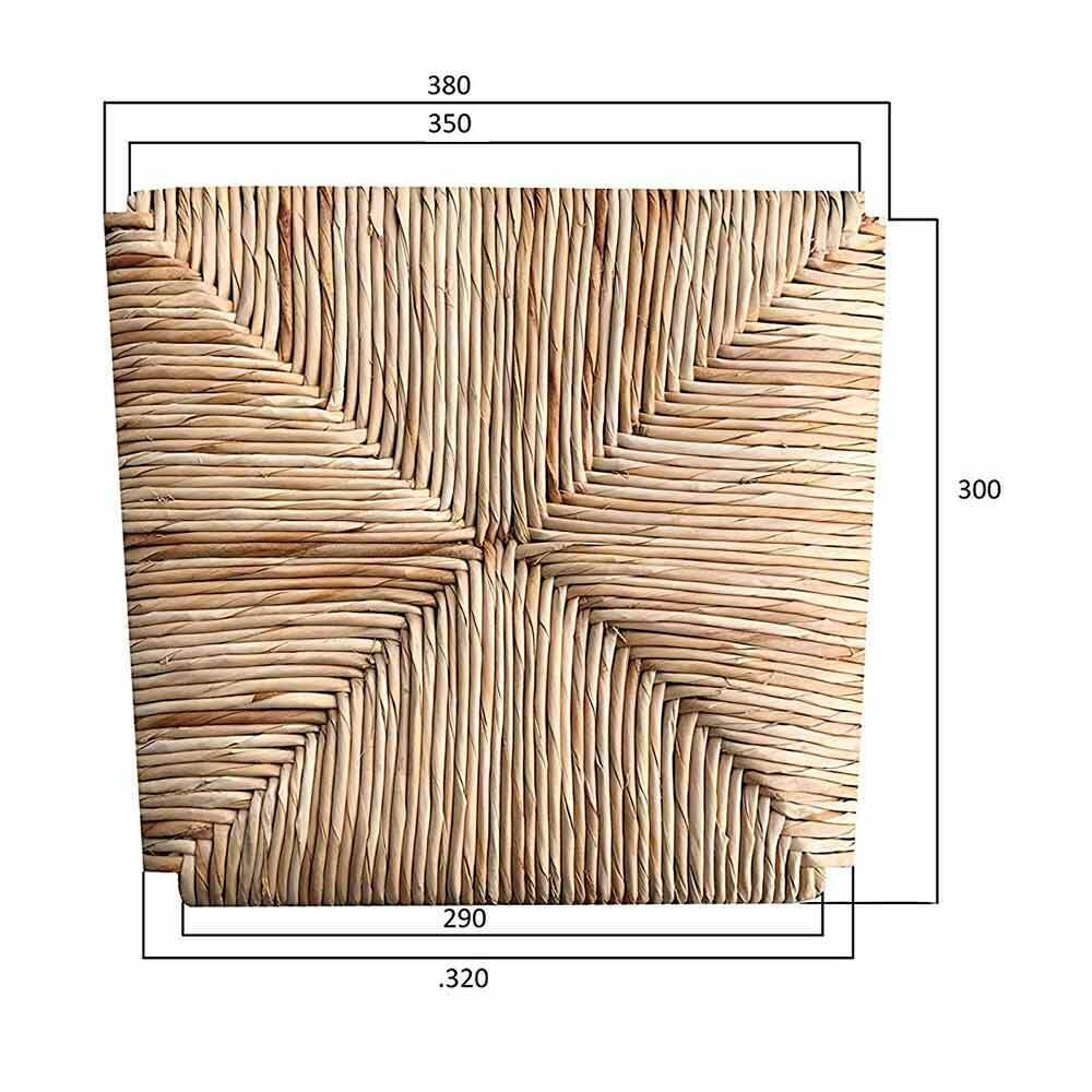 Ricambio per sedia in paglia di riso modello Arte povera