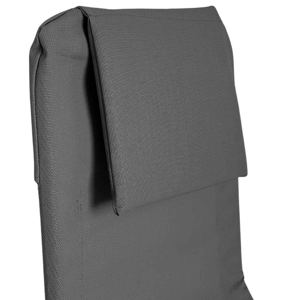 Sdraio lettino Metal Far Beachtlux acciaio oscillante grigio esterno New 2024