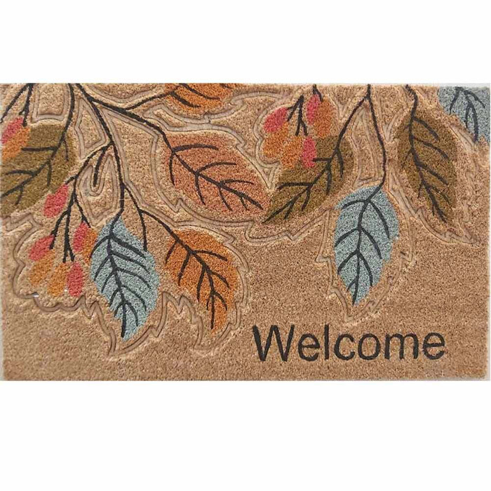 Zerbino classico rettangolare in cocco colorato cm 45 x cm 75