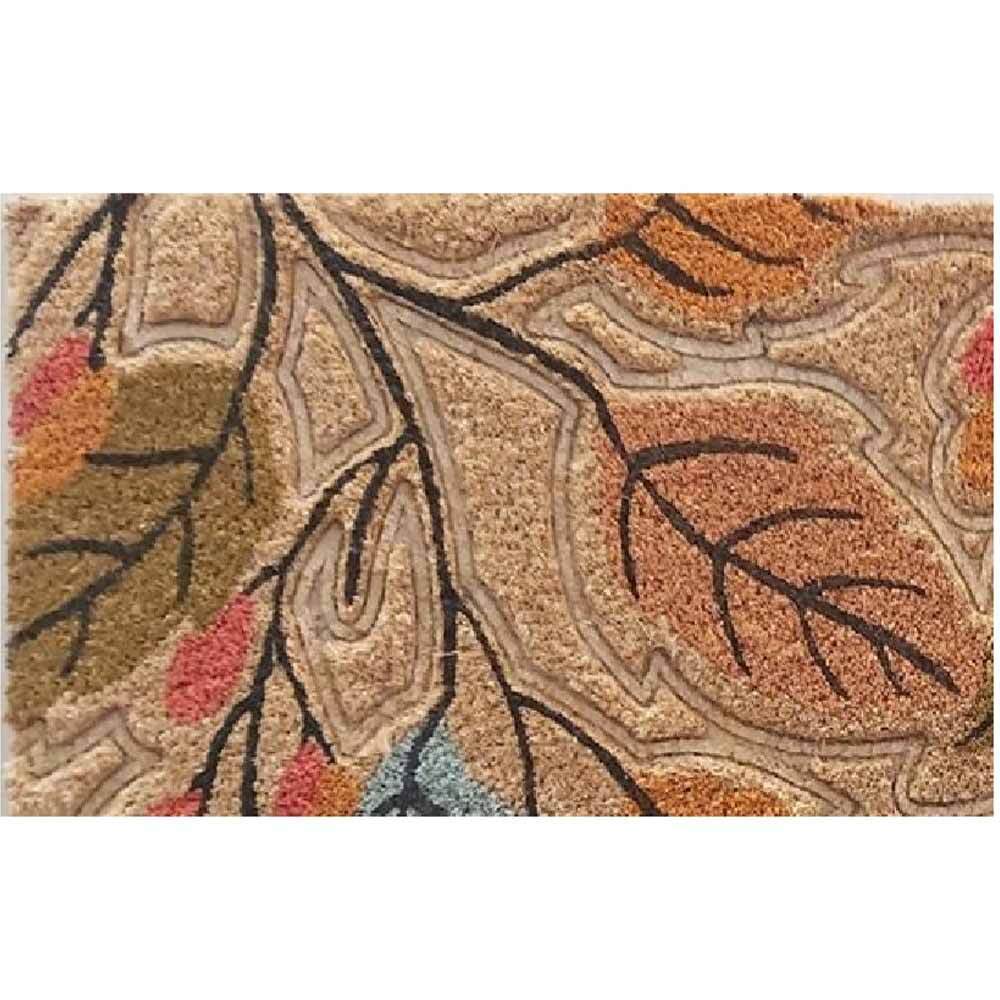 Zerbino classico rettangolare in cocco colorato cm 45 x cm 75