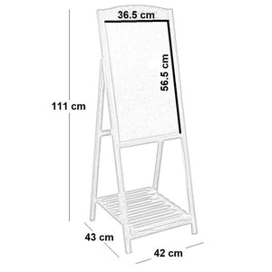 Lavagna pubblicitaria da esterno locali colore bianco anticato