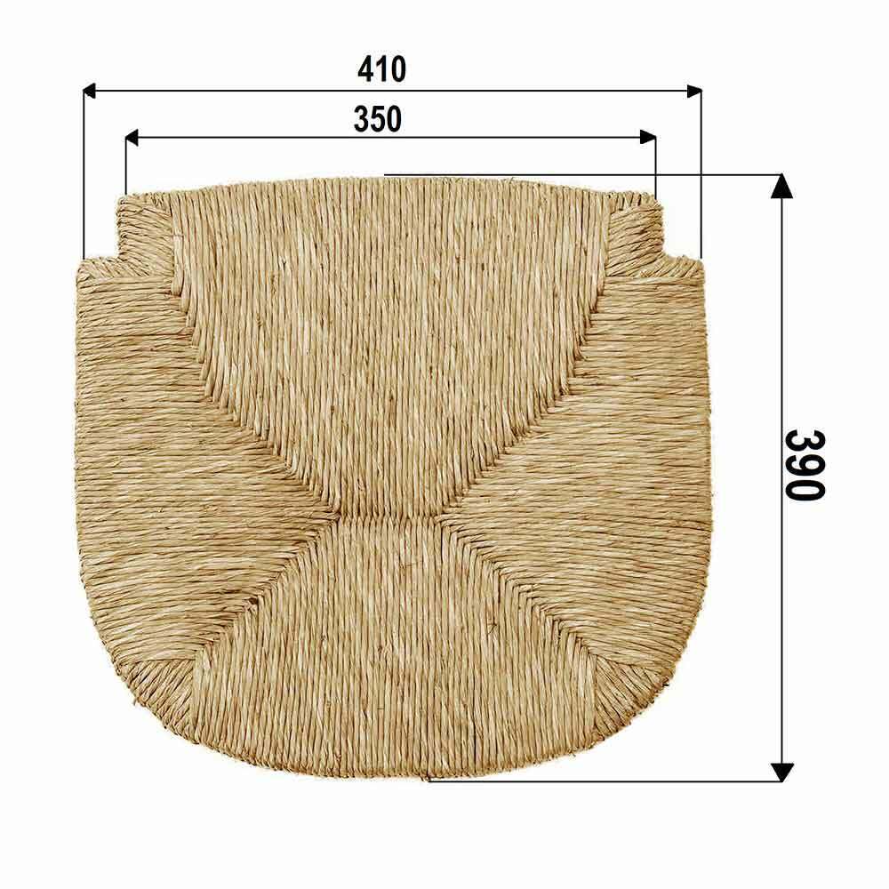 Set 6 ricambi per sedie in paglia palustre modello C2000 facile da montare