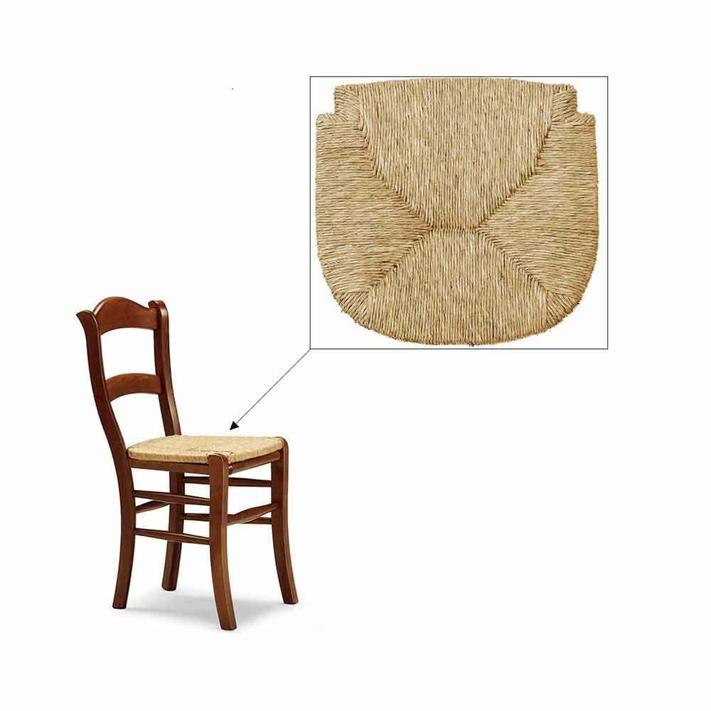 Set 6 ricambi per sedie in paglia palustre modello C2000 facile da montare