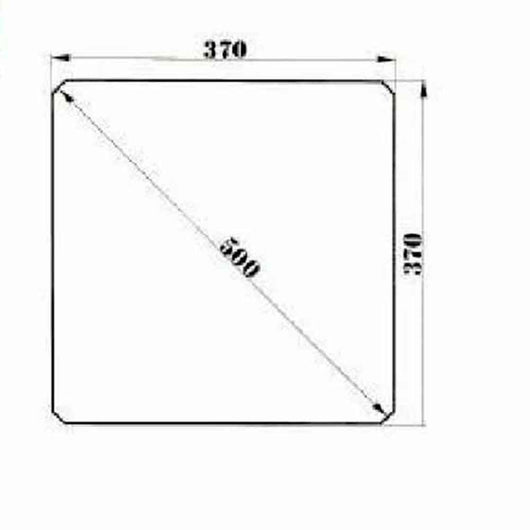 Set 6 ricambi per sedie modello Pisa con seduta in paglia palustre intrecciata