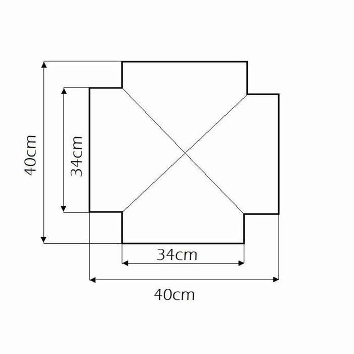 Sedile in paglia palustre per sedia taverna 40x40