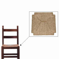 Sedile in paglia palustre per sedia taverna 40x40