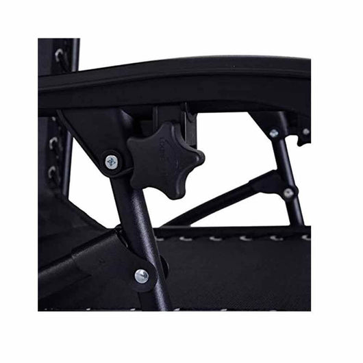 Sedia sdraio richiudibile a gravita zero verde salvaspazio 2 pz