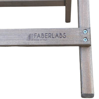 Tavolino picnic grigio in legno da cm 100 x 60