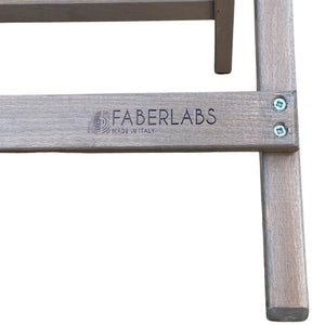 Tavolino picnic grigio in legno da cm 100 x 60