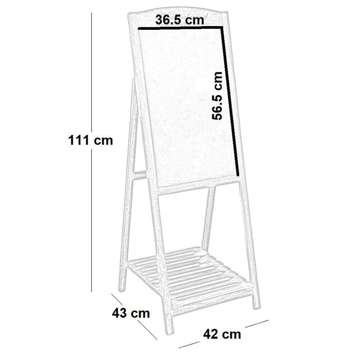 Lavagna pubblicitaria da esterno locali colore marrone