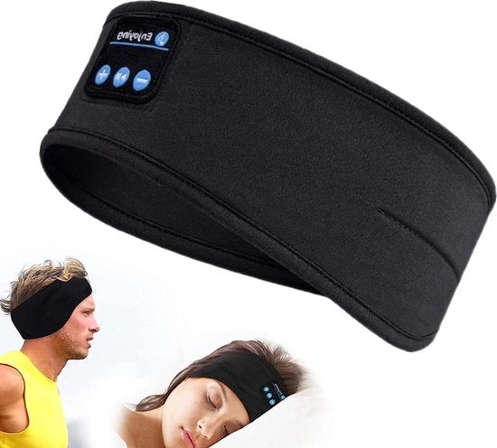 Slaapmasker con Cuffie Bluetooth senza Fili 5.2 Cinturino Sport Orecchini per Ascoltare Musica durante il Sonno Orecchini con Ombrello HD Stereo Altoparlanti per Madre, Figlia, Figlio, Uomo, Donna, Ragazzo per Corse, Fitness, Accessori Cool