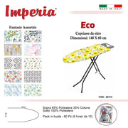 1 Pezzo Copriasse da Stiro Mollettone 140 x 60 cm Vari Decori