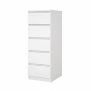 KIT CASSETTIERA NAIA 5 CASS 40X50X111CM BIANCO- 1,0 pz