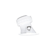 Faretto LED da incasso Pulcom R Asimmetrico 8W Switch CCT 2700K-3200K-4000K Bianco Opaco per Illuminazione d'Interni