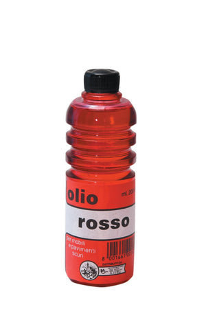 olio per restauro colore rosso ml.200 cod:ferx.18268
