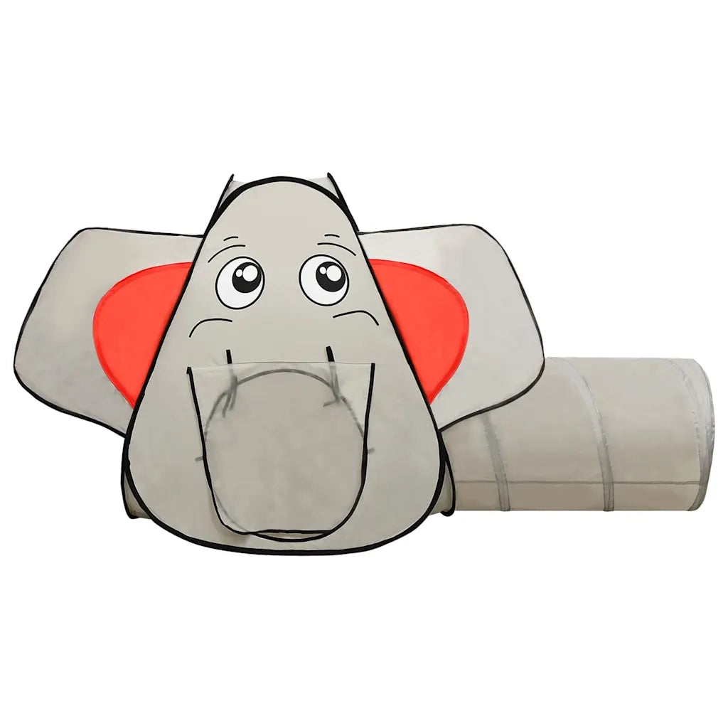 Tenda Gioco Bambini Elefante Grigio 250 Palline 174x86x101 cm 3107739