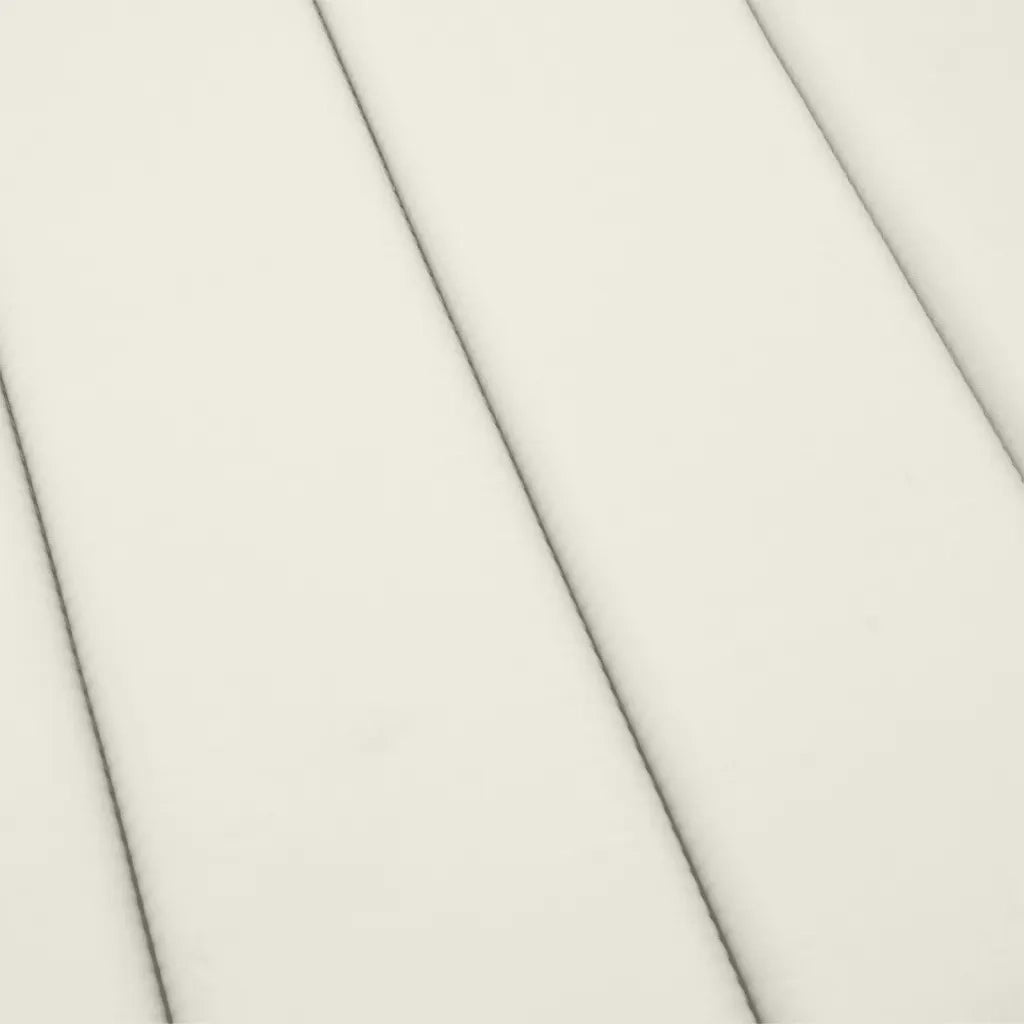 Cuscino per Lettino Prendisole Crema MÃ©lange 200x60x4cm Tessuto