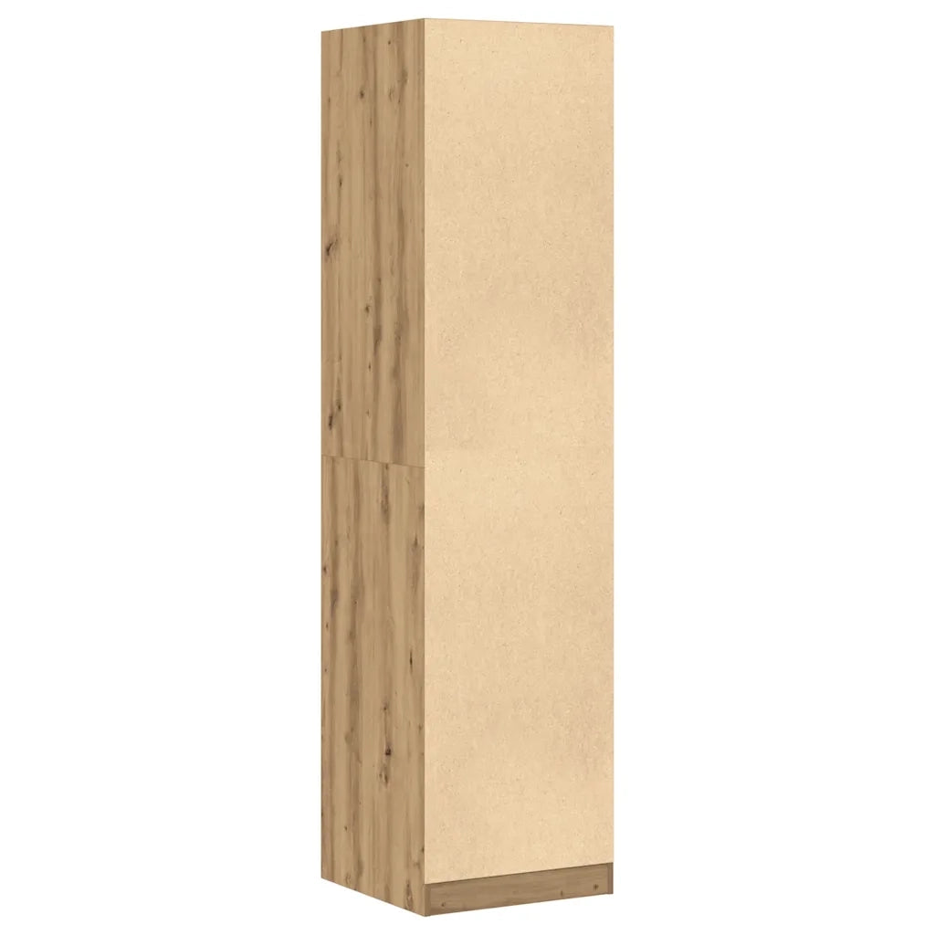 Armadio Rovere Artigianale 50x50x200 cm in Legno Multistrato CFW5340189