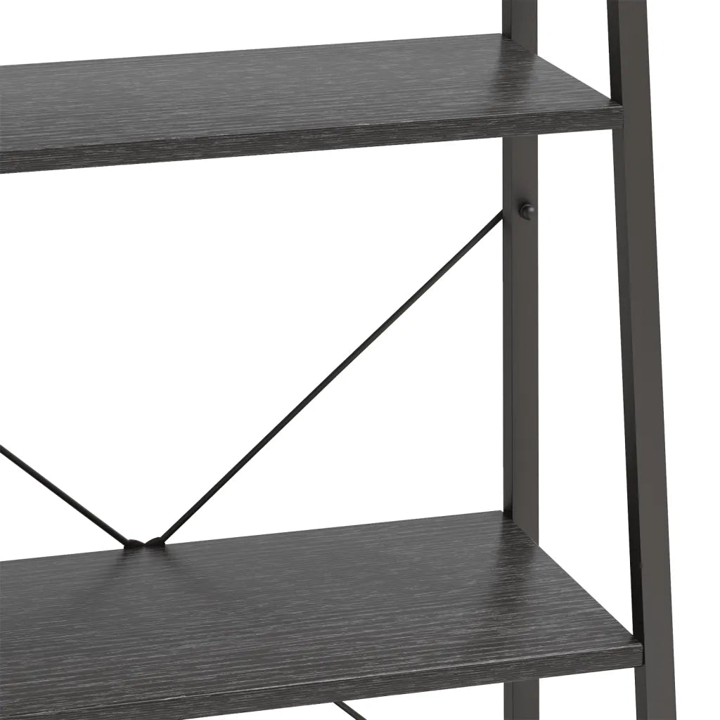 Scaffale Autoportante con 3 Ripiani Nero 56x35x108 cm CFW7481075
