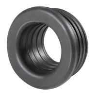 MORSETTO IN GOMMA NERA PER CURVE TECNICHE D. 46- Diam. Int. 30/35 mm -CONF- FAIDF- pezzi 1