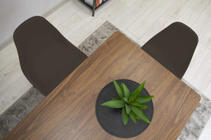 Sedia Valora OSAKA gambe nere per soggiorno x4