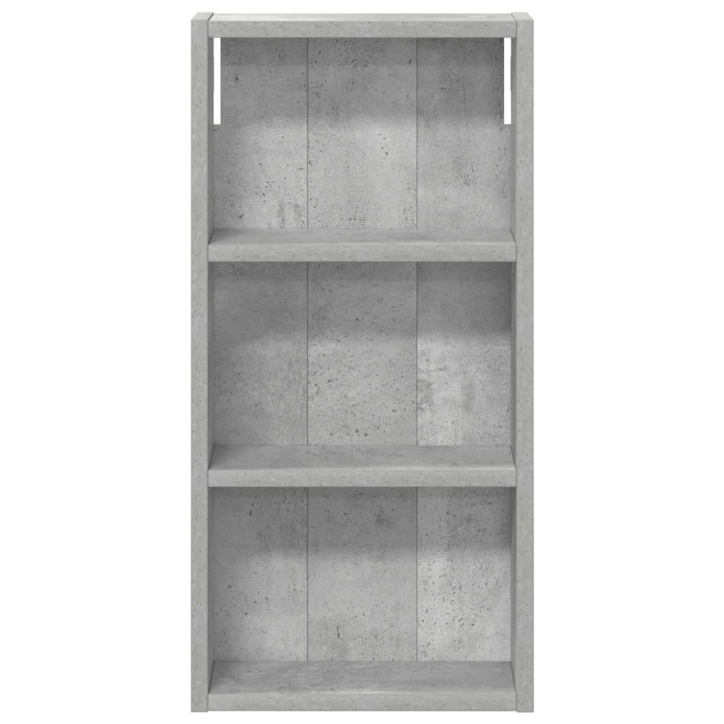 Armadio da bagno a muro Grigio Cemento 30 x 10 x 60,5 cm