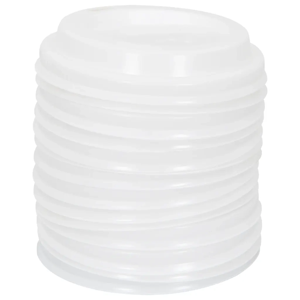Coperchi Tazze da CaffÃ¨ Carta Ã˜60mm 4oz 1000 pz Plastica Bianca